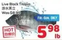 Foody Mart Live Black Tilapia offer