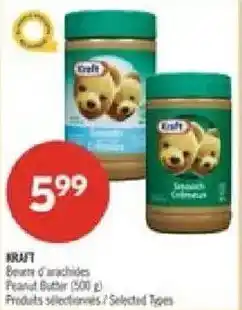 Pharmaprix Kraft peanut butter offer