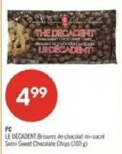 Pharmaprix PC Semi-Sweet Chocolate Chips offer