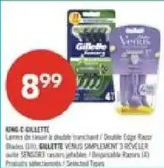 Pharmaprix King C Gillette razors offer
