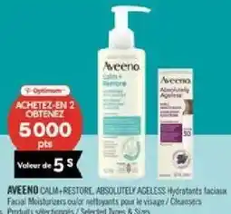 Pharmaprix Aveeno calm restore absolutely ageless facial moisturizers offer