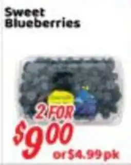 Nations Fresh Foods Sweet Blueberries offer
