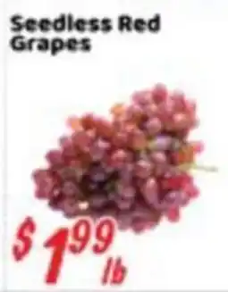 Nations Fresh Foods Seedless Red Grapes offer