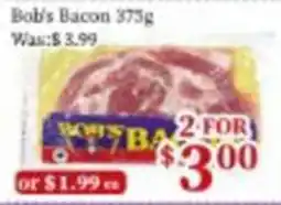 Nations Fresh Foods Bob's bacon offer