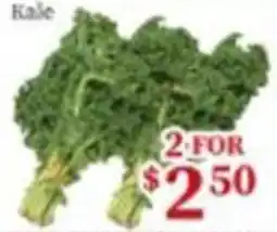 Nations Fresh Foods Kale offer