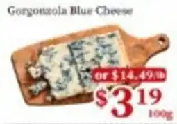 Nations Fresh Foods Gorgonzola Blue Cheese offer