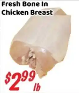 Nations Fresh Foods Fresh Bone In Chicken Breast offer