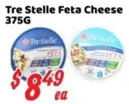 Nations Fresh Foods Tre Stelle feta cheese offer