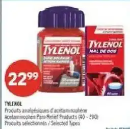 Pharmaprix Tylenol offer