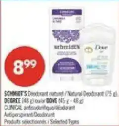 Pharmaprix Schmidt's Deodorant natural offer