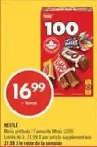 Pharmaprix nestle 100 offer