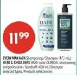 Pharmaprix Every Man Jack shampoo / Shampoo offer