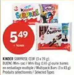 Pharmaprix Kinder Surprise offer