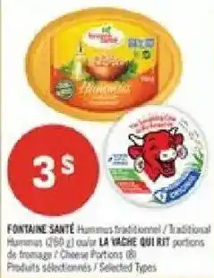 Pharmaprix Fontaine santé hummus traditional offer
