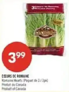 Pharmaprix Cœurs de romaine offer