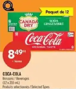 Pharmaprix Coca-Cola Beverages offer