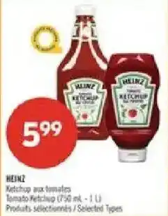 Pharmaprix Heinz ketchup offer