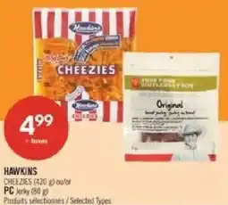 Pharmaprix Hawkins cheezies offer