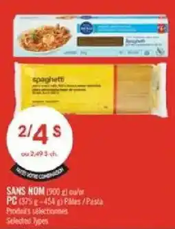 Pharmaprix Sans nom spaghetti offer