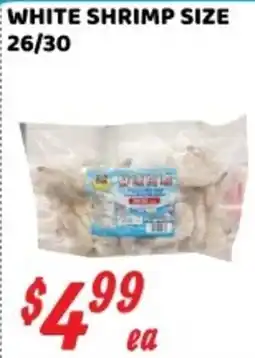 Nations Fresh Foods white shrimp offer