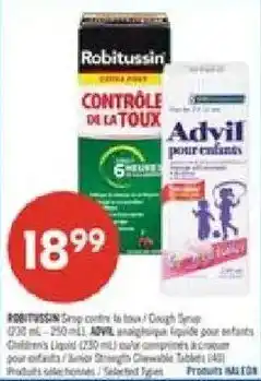 Pharmaprix Robitussin cough syrup offer