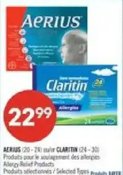 Pharmaprix Aerius Claritin offer