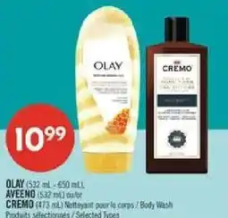 Pharmaprix Olay aveeno cremo body wash offer
