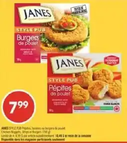 Pharmaprix Janes style pub pepites de poulet offer