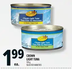 Metro Crown light tuna offer