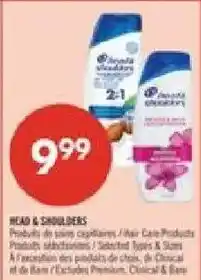 Pharmaprix Head & Shoulders Hair Care Products offer