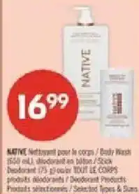 Pharmaprix Native body wash offer