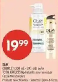 Pharmaprix Olay total effects facial moisturizers offer