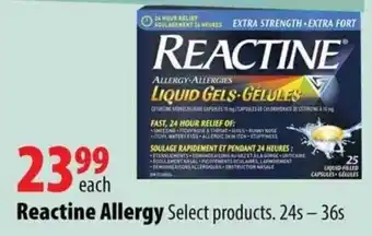 Reactine Allergy