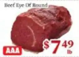 Nations Fresh Foods Beef Eye Of Round offer
