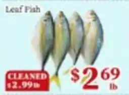 Nations Fresh Foods Leaf Fish offer