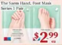 Nations Fresh Foods The Saem Hand, Foot Mask Series 1 Pair offer