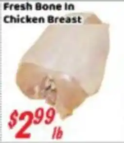 Nations Fresh Foods Fresh Bone In Chicken Breast offer