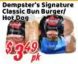 Nations Fresh Foods Dempster's Signature Classic Bun Burger/Hot Dog offer