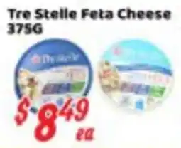 Nations Fresh Foods Tre Stelle Feta Cheese offer