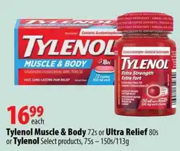 London Drugs Tylenol Muscle & Body offer