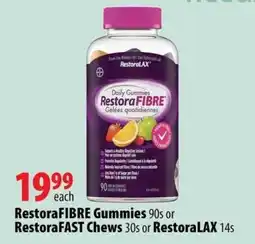 London Drugs RestoraFIBRE Gummies offer