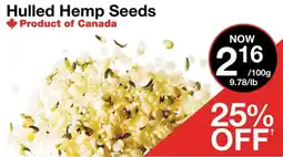 Bulk Barn Hulled Hemp Seeds offer