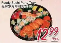 Foody Mart Foody sushi party tray offer
