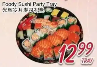 Foody sushi party tray