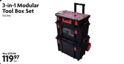 Home Hardware Benchmark 3-in-1 Modular Tool Box Set offer