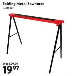 Home Hardware Folding Metal Sawhorse offer
