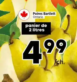 Val-Mont Poires Bartlett Ontario offer