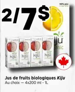 Val-Mont Jus de fruits biologiques Kiju offer