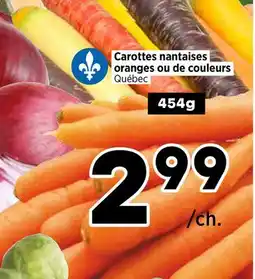 Val-Mont Carottes nantaises oranges ou de couleurs offer
