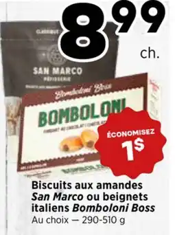 Val-Mont Biscuits aux amandes San Marco ou beignets italiens Bomboloni Boss offer